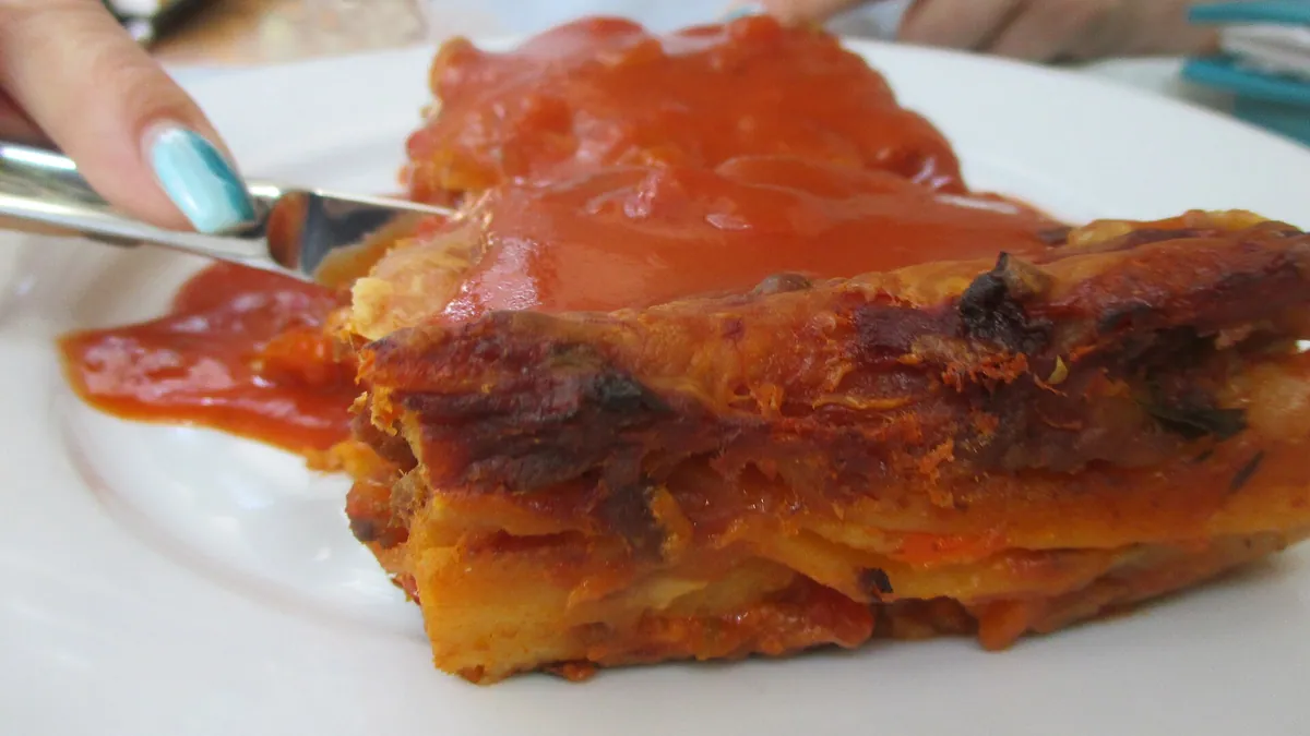 Italian food typical of Caffe Cagliostro